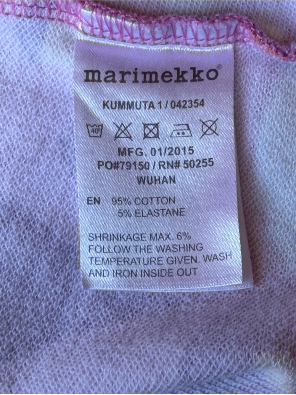 Marimekko Kummuta Hymysuu Vintage Kids Dress 86 18M 12-18M Cotton Collecter Art - Picture 5 of 6